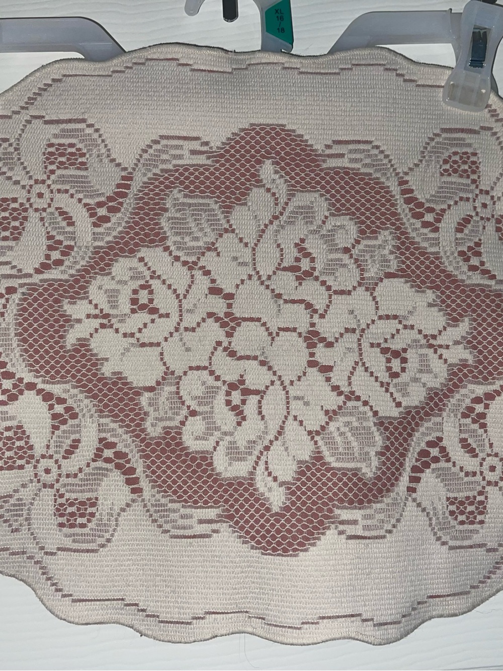 Vintage Oxford house placemat/doily set of 4